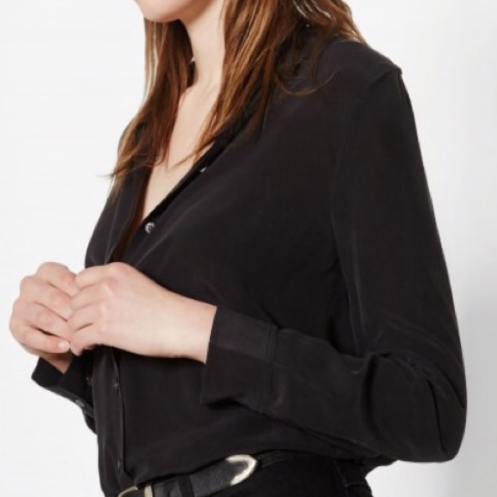 Equipment Essential Silk Shirt XS